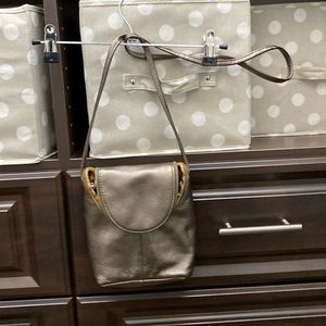 HOBO Bronze Crossbody Bag